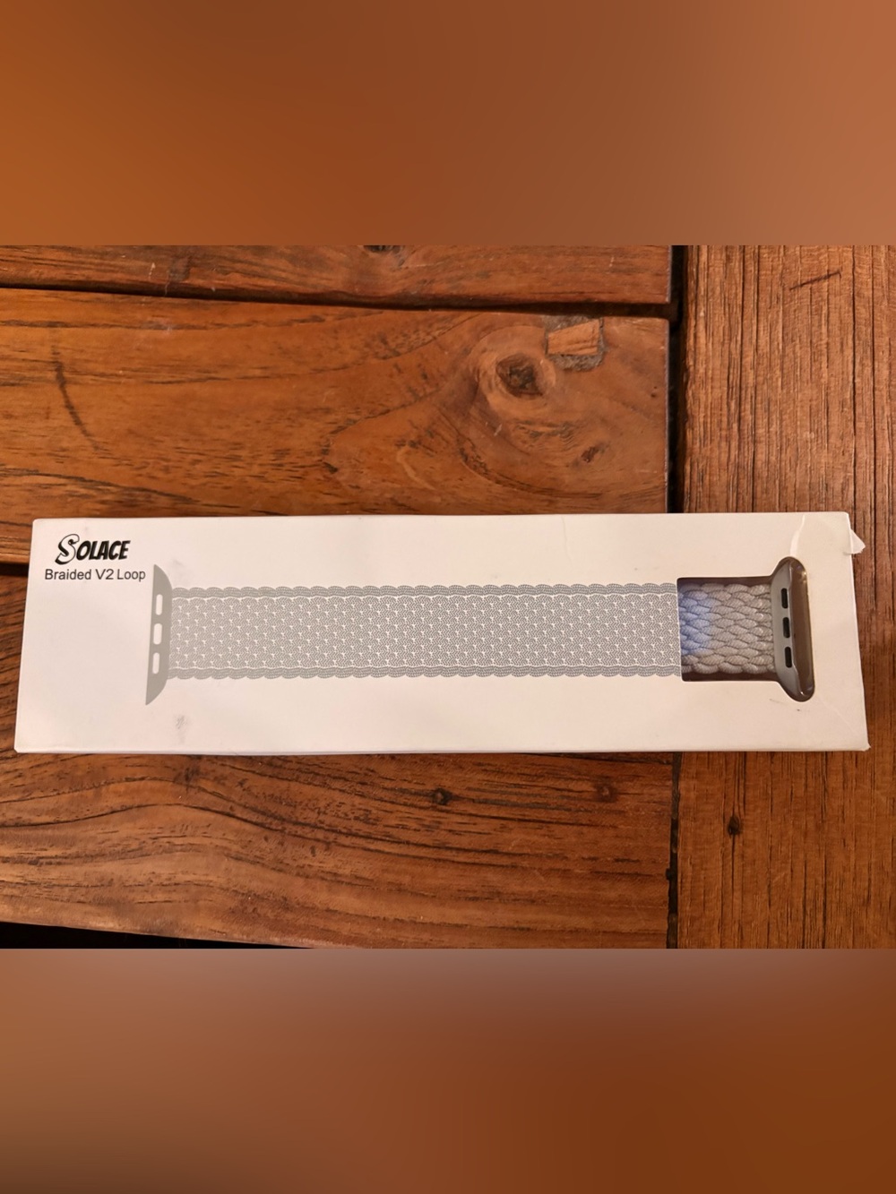 Solace Braided V2 Loop Band for Apple Watch- Light Gray